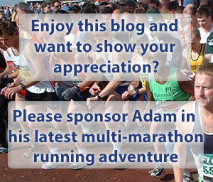 Sponsor Adam in Marathon Challenge